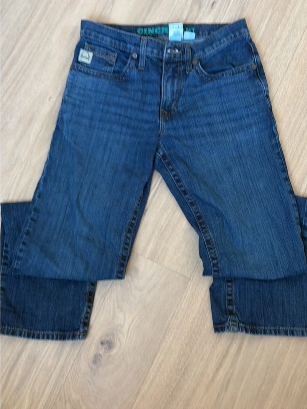 Cinch Grant Men’s Dark Blue Denim Jeans